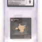 Haunter Pokémon Popping Candy 24k Gold Plating Sticker CGC MINT 9 — front