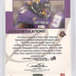 2008 Press Pass Legends Saturday Signatures Chris Johnson #SS-CJ — back