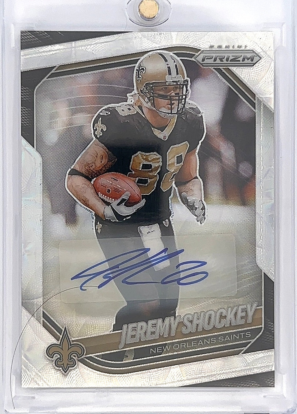 2025 Panini Prizm Jeremy Shockey [Prizm Choice Autograph] #200 — front
