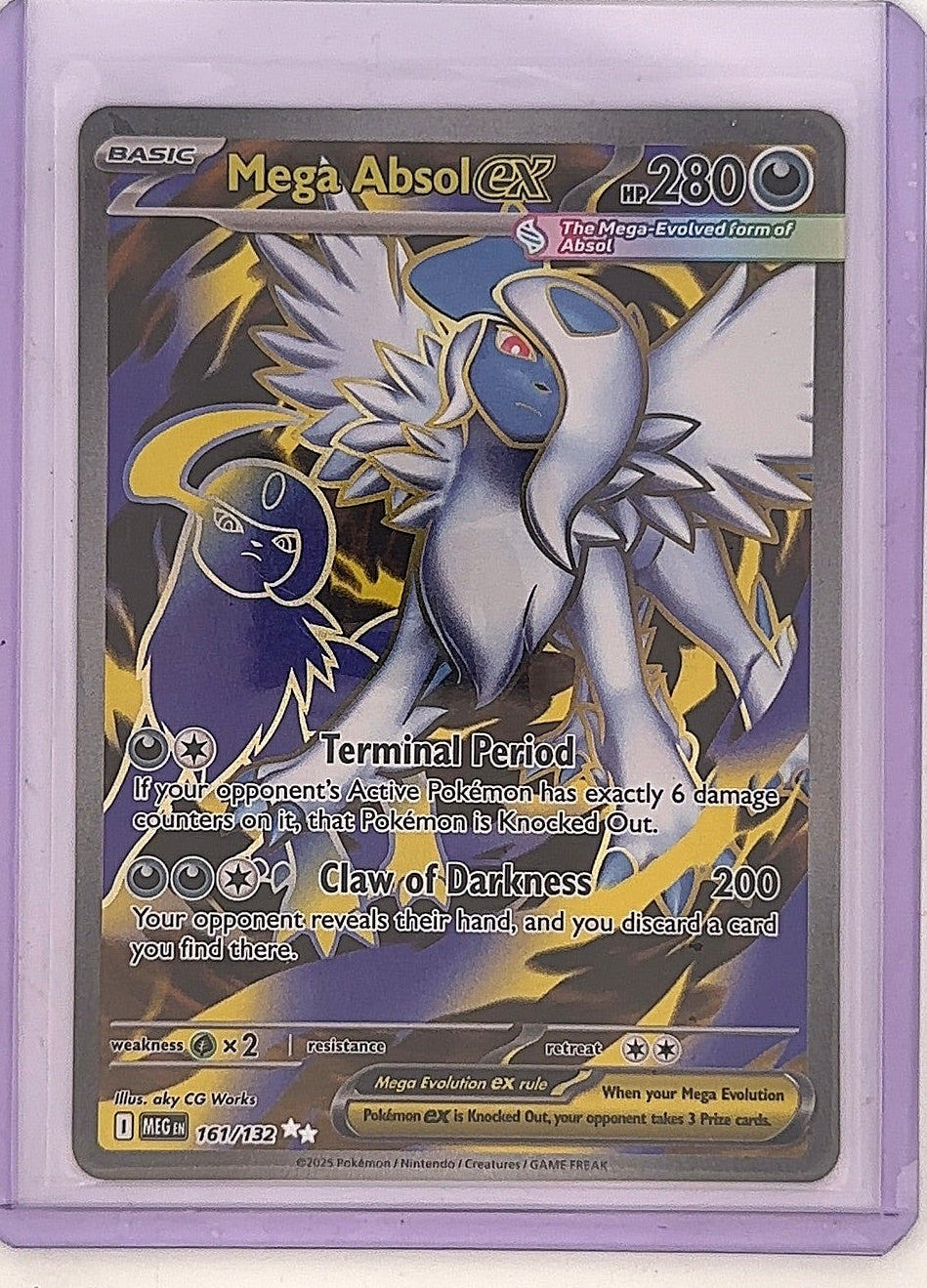 Mega Absol ex - 161/132 #161/132 — front