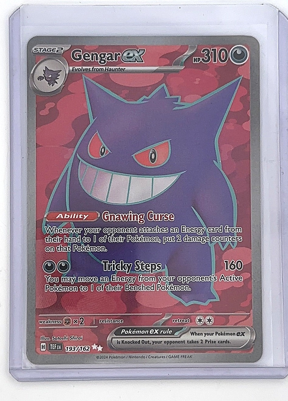 Gengar ex - 193/162 #193/162 — front