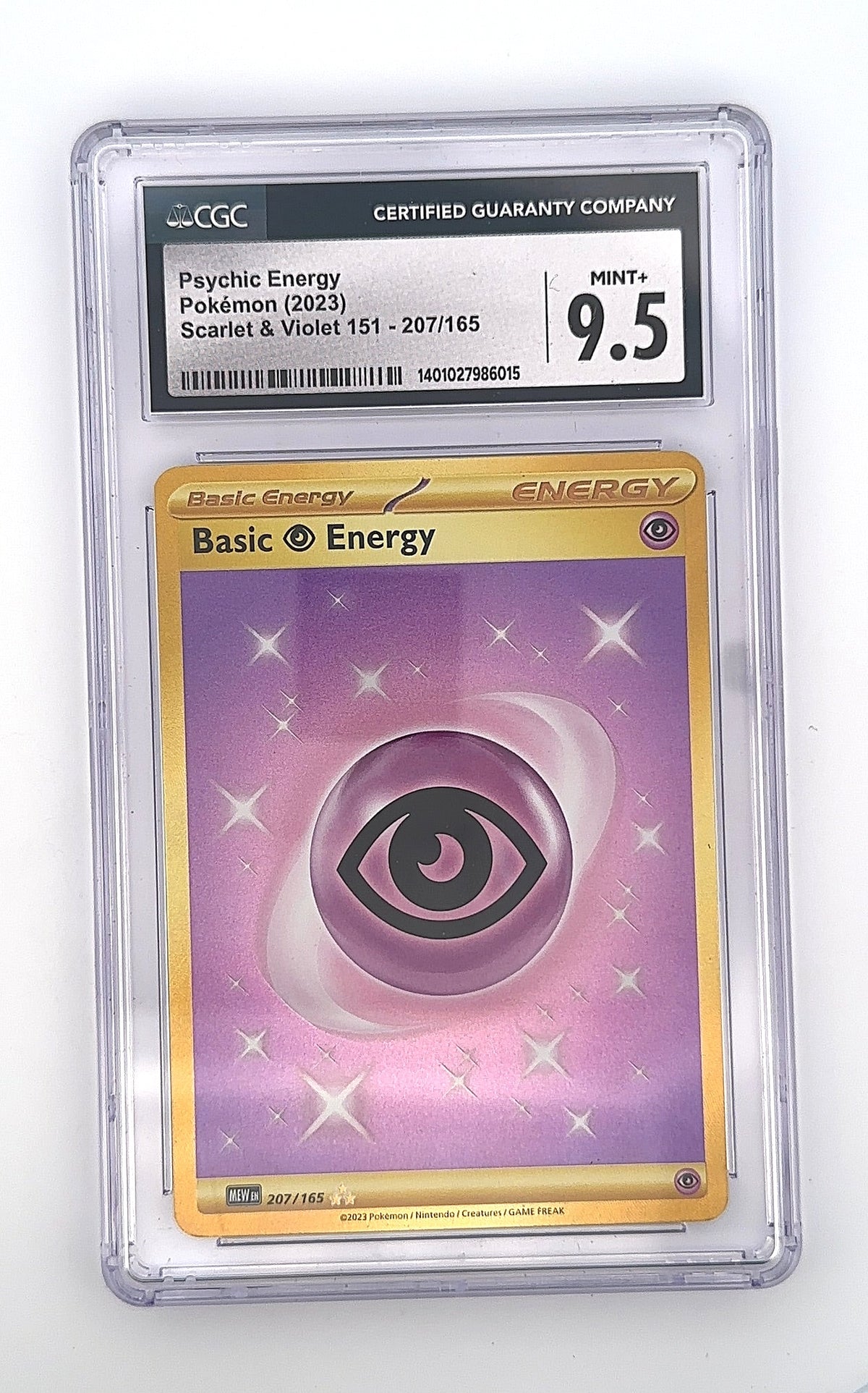Basic Psychic Energy - 207/165 #207/165 CGC 9.5 — front