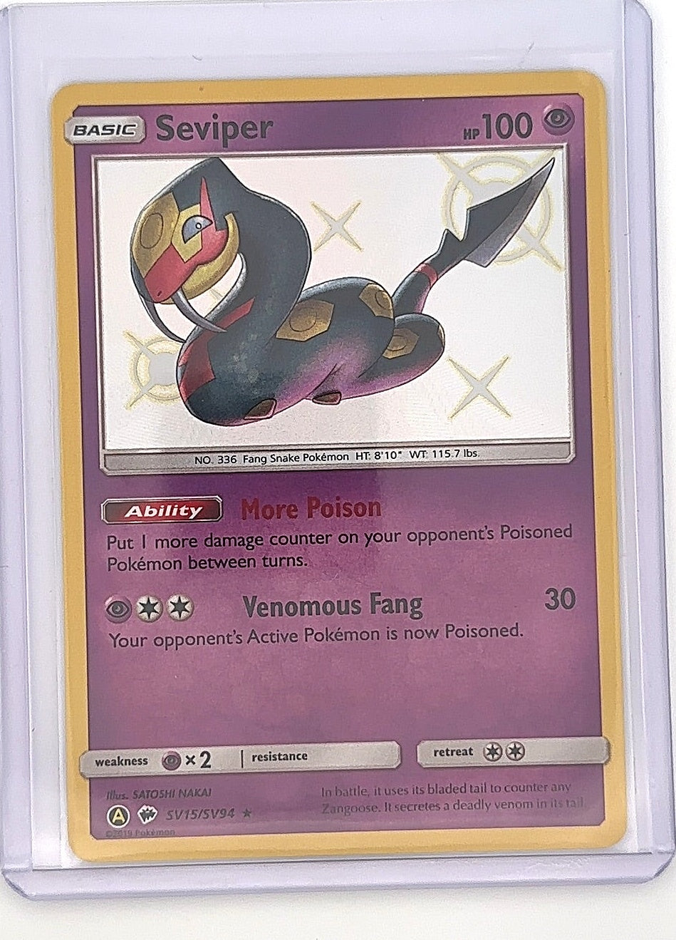 Seviper #SV15/SV94 — front
