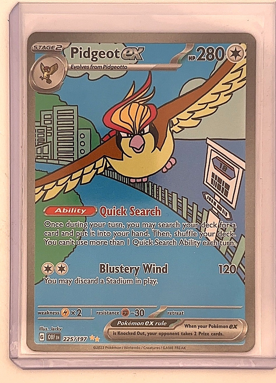 Pidgeot ex - 225/197 #225/197 — front