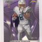 2025 Topps Chrome Black Omarion Hampton [Purple Refractor] /75 #127 — front
