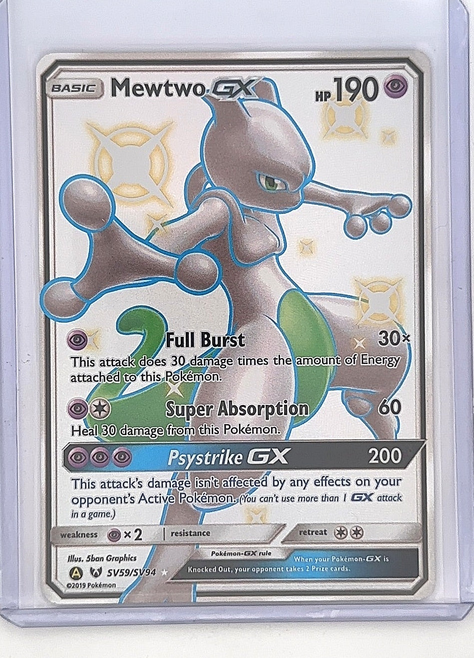 Mewtwo GX #SV59/SV94 — front