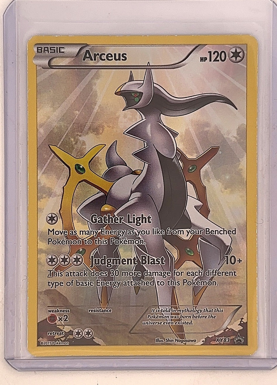 Arceus - XY83 #XY83 — front