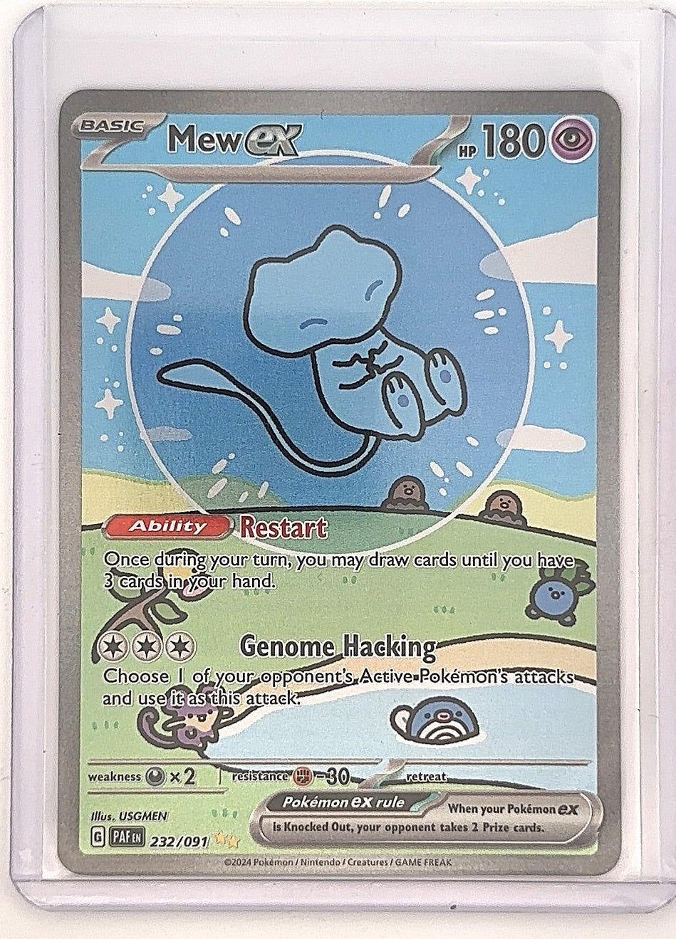 Mew ex - 232/091 #232/091 — front