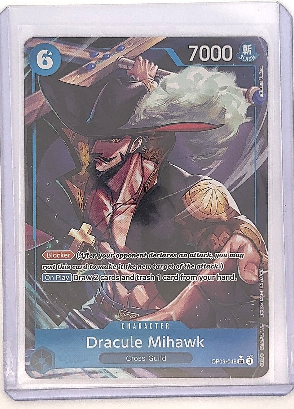 Dracule Mihawk OP09-048 — front