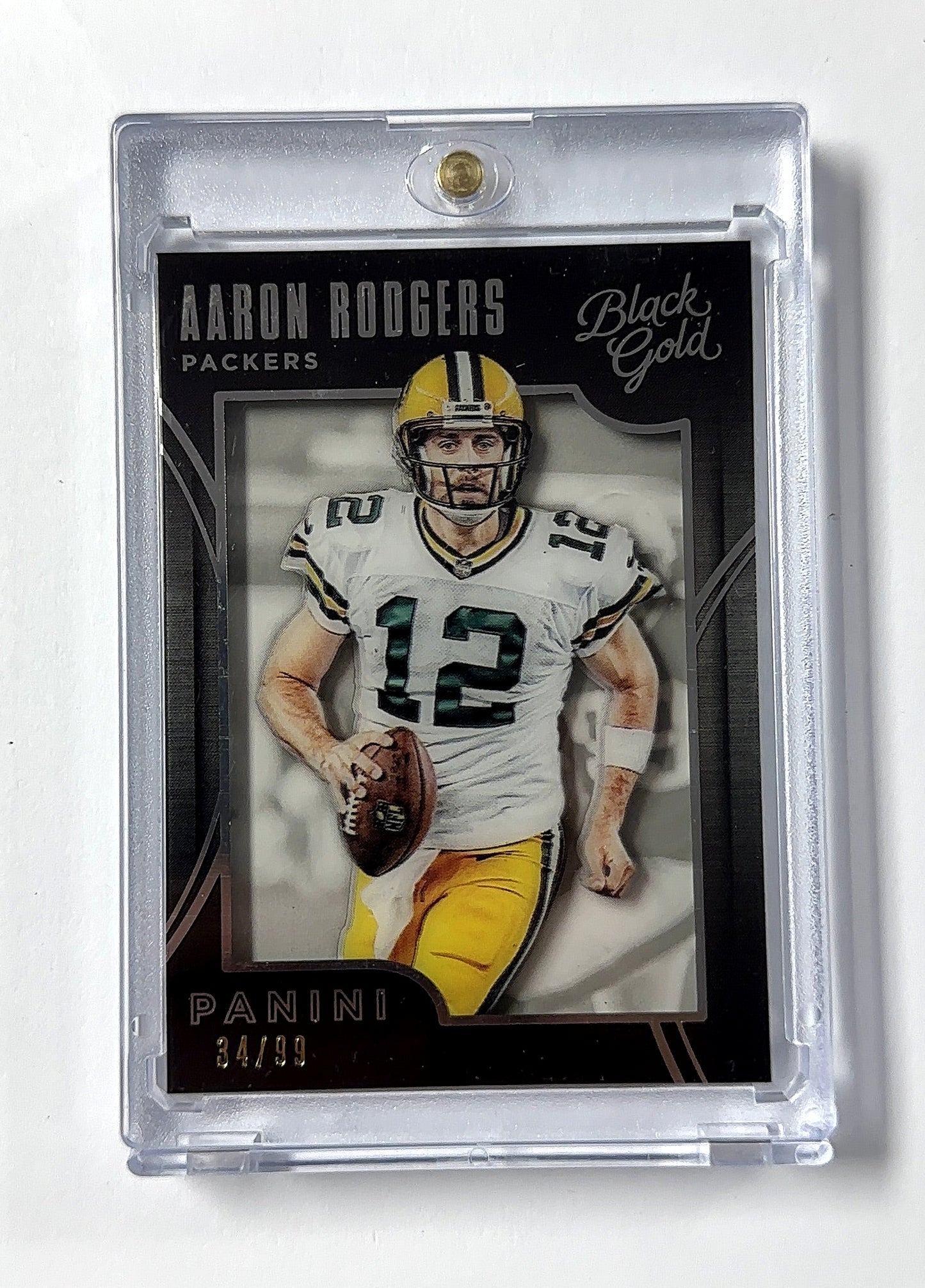 Aaron Rodgers Black Gold /99 Black Gold — front