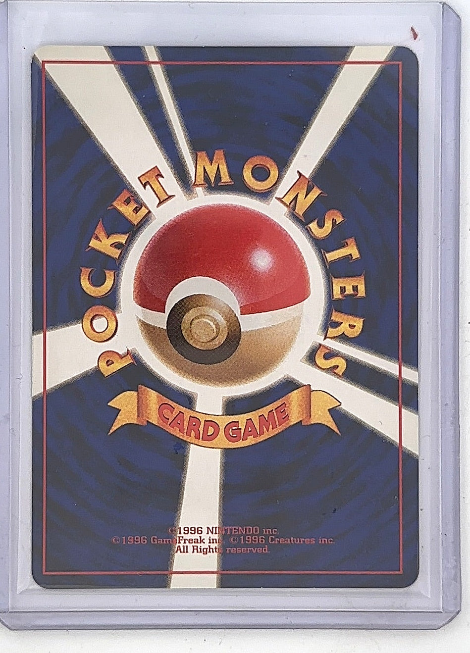 Japanese Blaires Charizard 006 — back