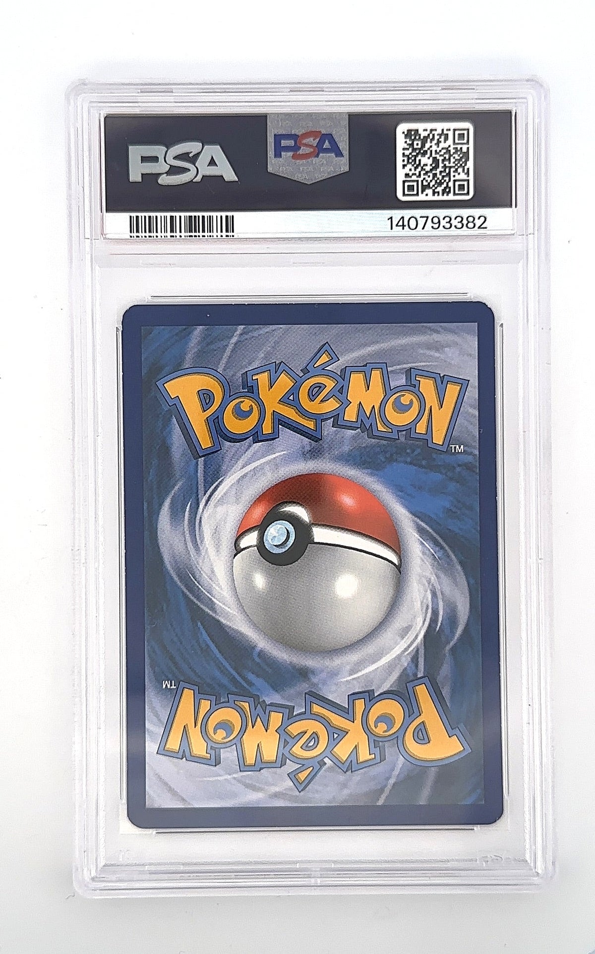 Team Aqua's Kyogre EX #6/34 PSA EX-MT 6 — back