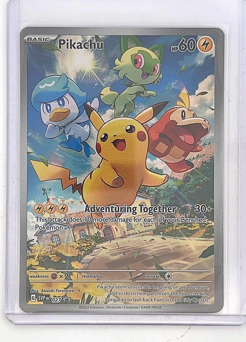 Pikachu - 027 #027 — front