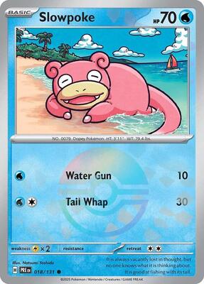 Slowpoke (Poke Ball Pattern) #018/131 CGC PRISTINE 10 — stock