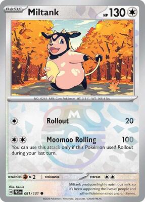 Miltank (Master Ball Pattern) #081/131 — stock