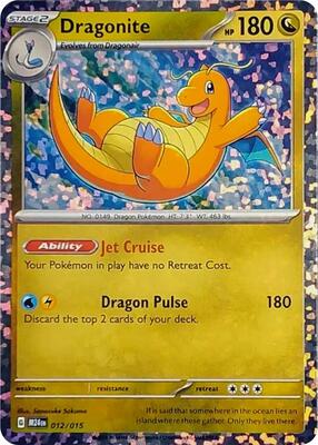 Dragonite #012/015 — stock