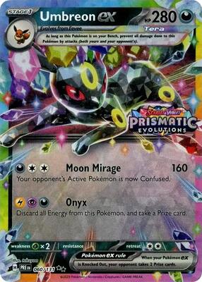 Umbreon ex - 060/131 (Prismatic Evolutions Stamp) #060/131 — stock