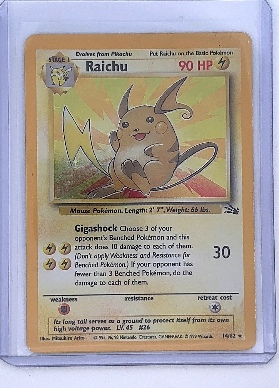 Raichu (14) #14/62 — front