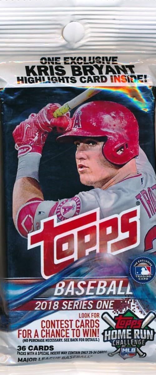2018 Topps Series 1 Baseball Fat Pack