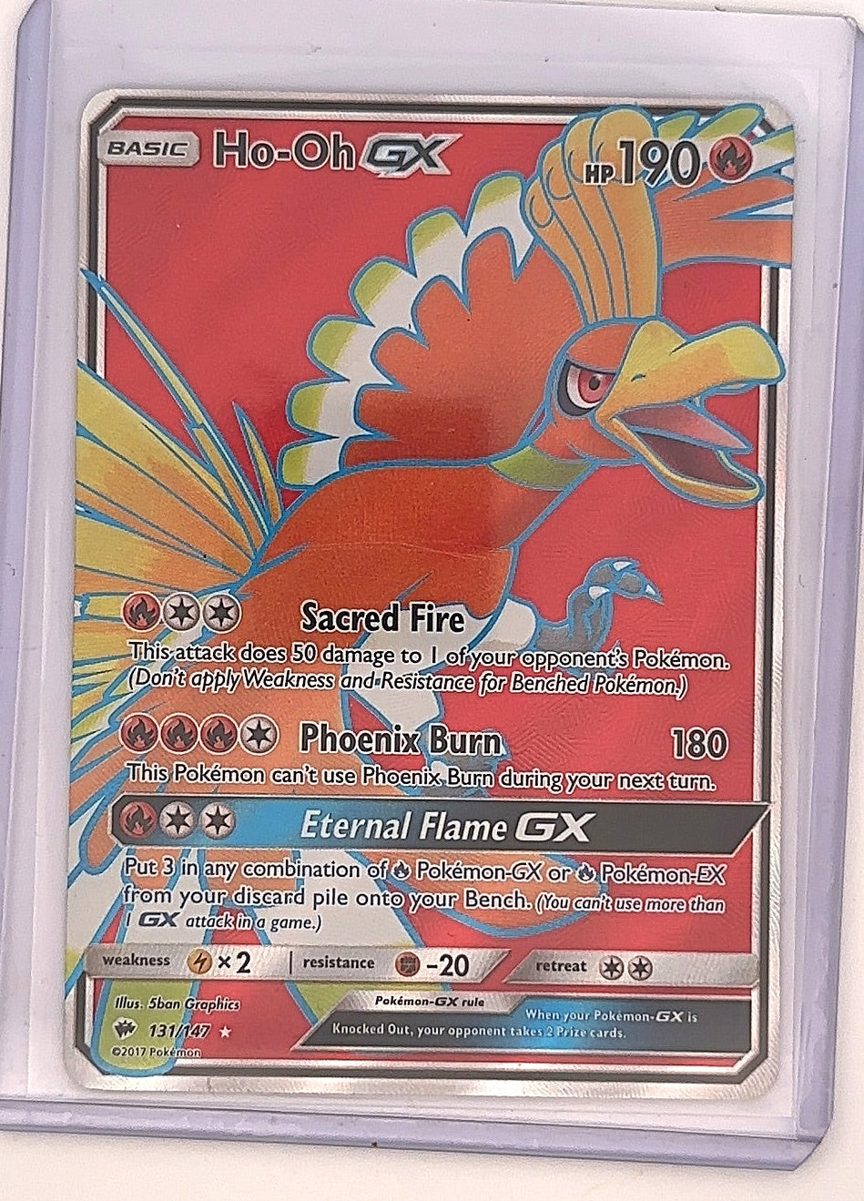 Ho-Oh GX (Full Art) #131/147 — front
