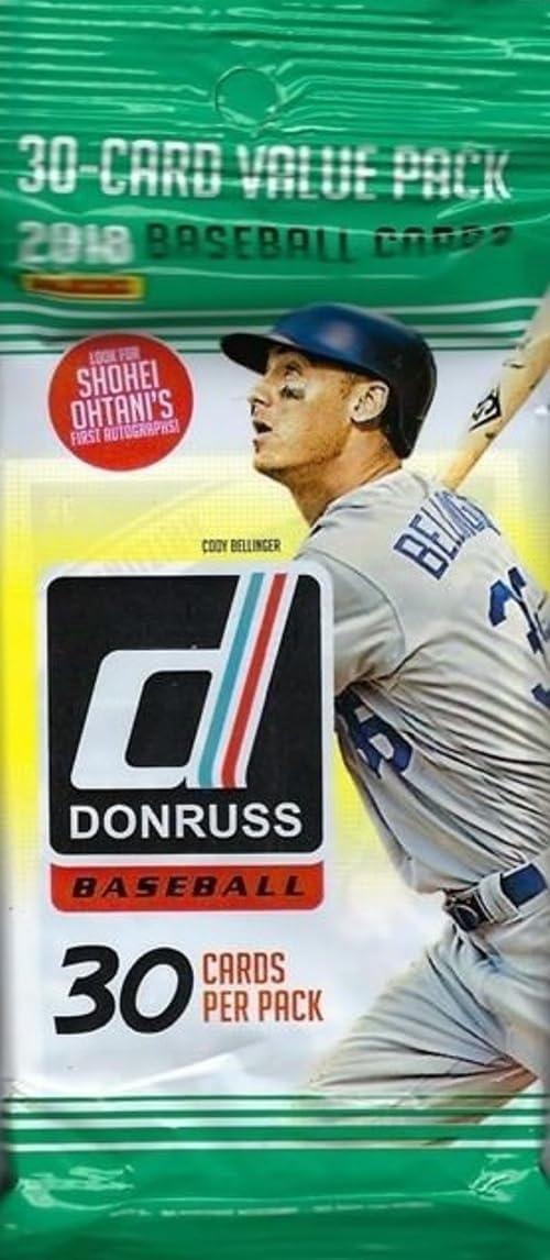 2018 Panini Donruss Baseball 30 Card Fat Pack