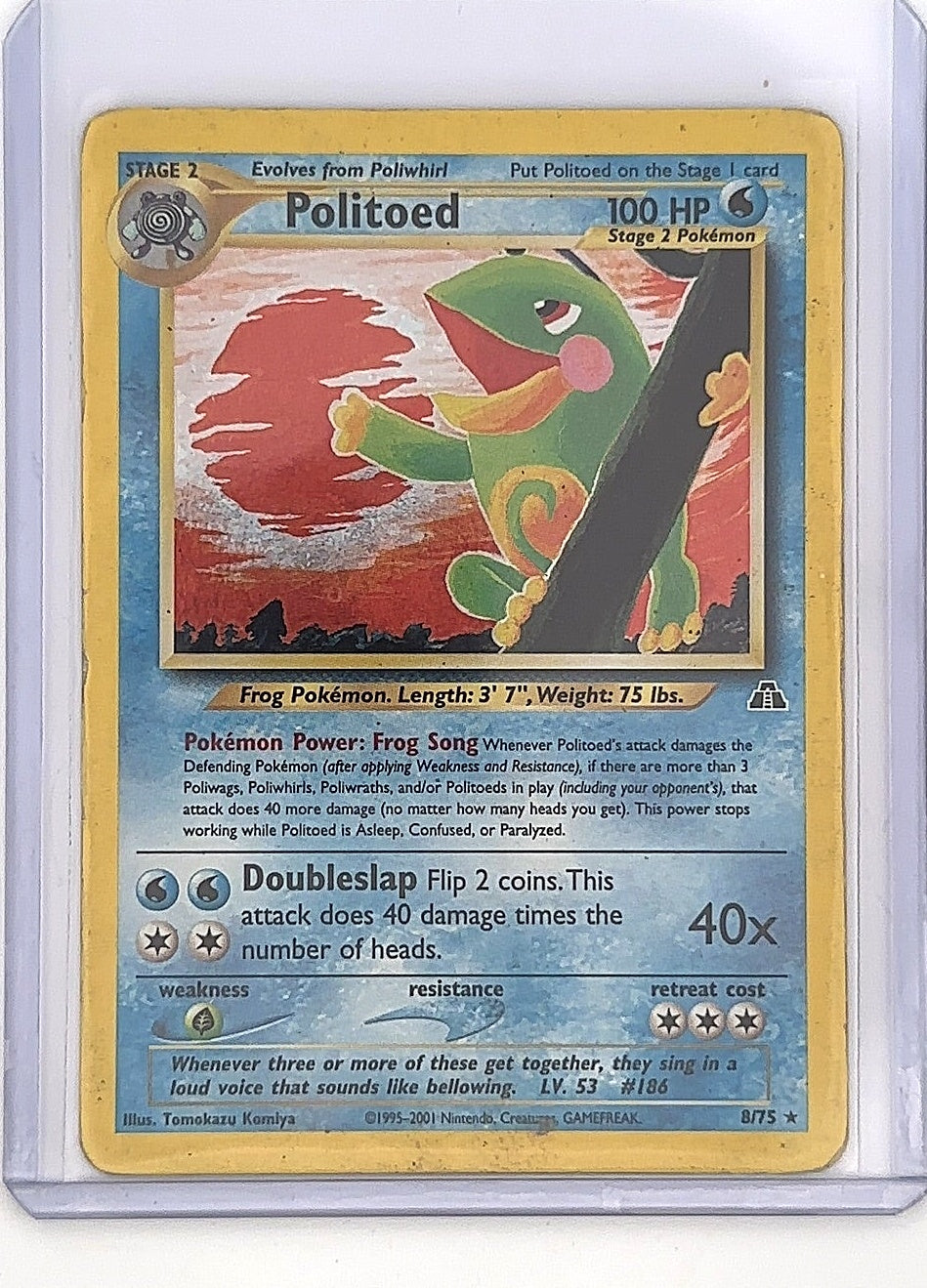 Politoed (8) #08/75 — front