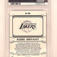 2017 Panini Hoops Kobe Bryant #300 PSA 10 — back