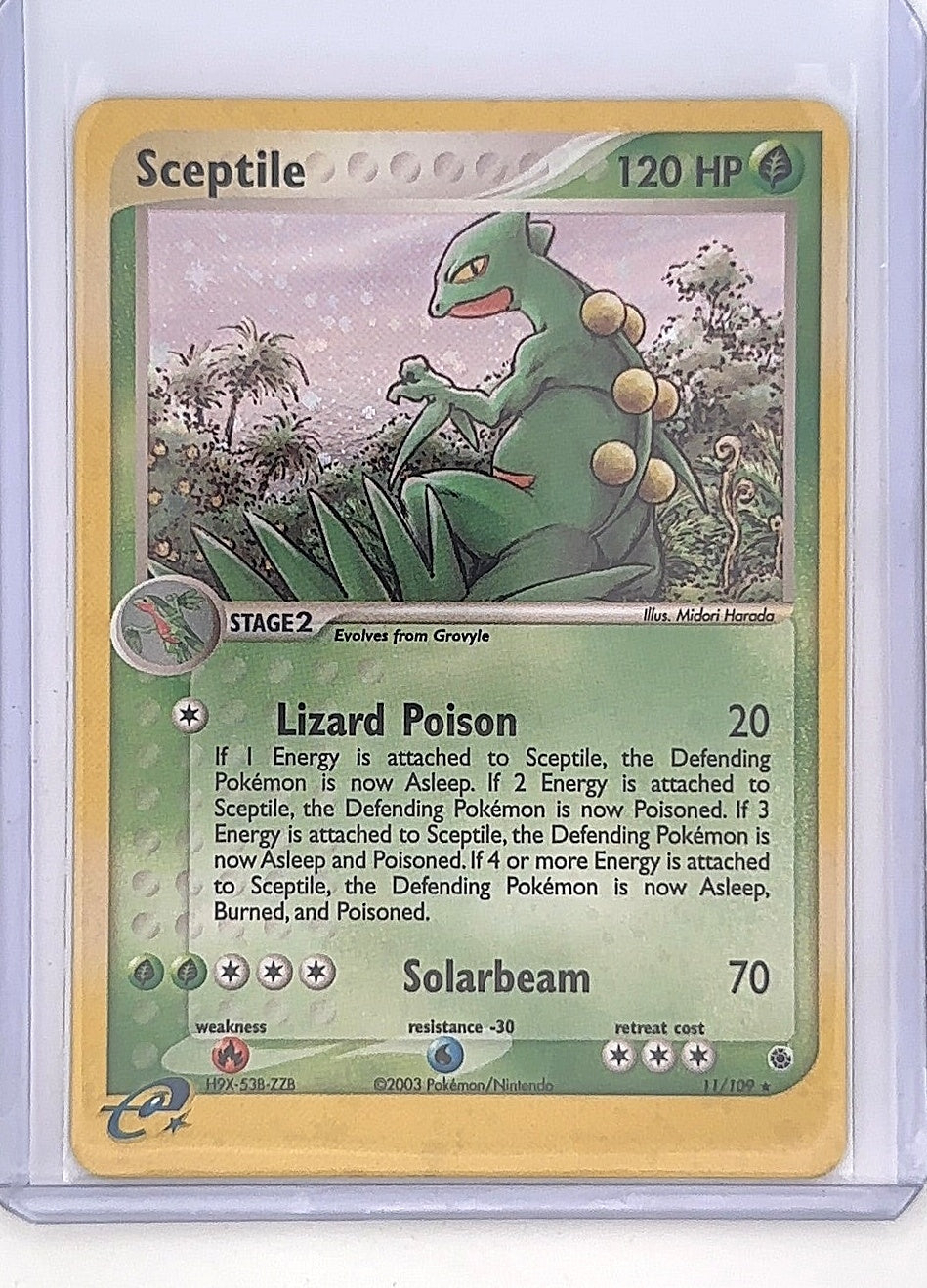 Sceptile - 11/109 #11/109 — front