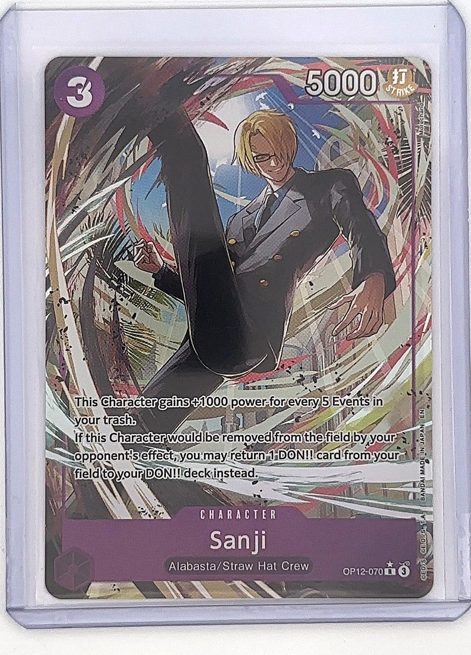 Sanji OP12-070 R — front