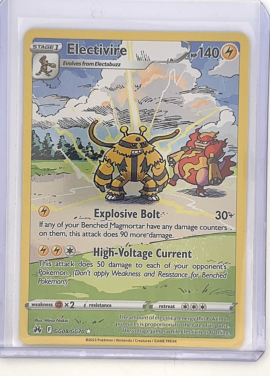 Electivire #GG08/GG70 — front