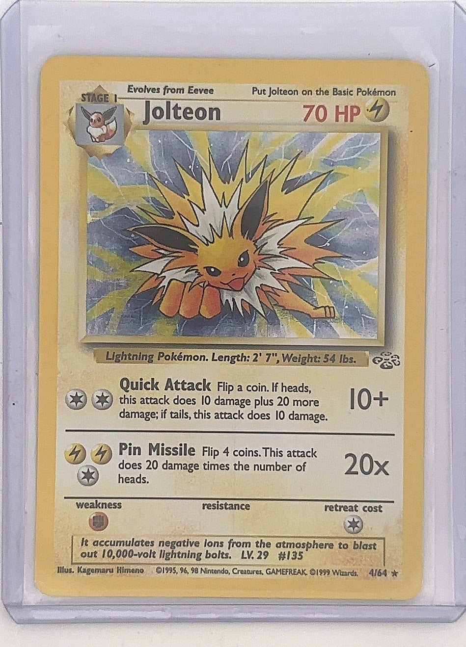 Jolteon (4) #04/64 — front