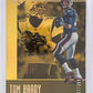 2019 Panini Luminance Tom Brady [Gold] #65 — front