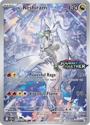N's Reshiram - 167/159 (Journey Together Stamped) #167/159 — stock