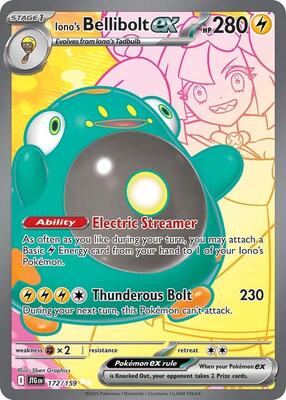 Iono's Bellibolt ex - 172/159 #172/159 — stock