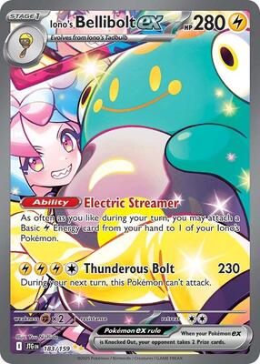 Iono's Bellibolt ex - 183/159 #183/159 — stock