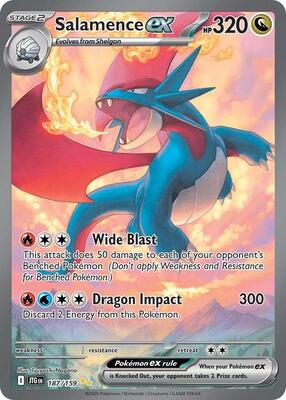 Salamence ex - 187/159 #187/159 — stock