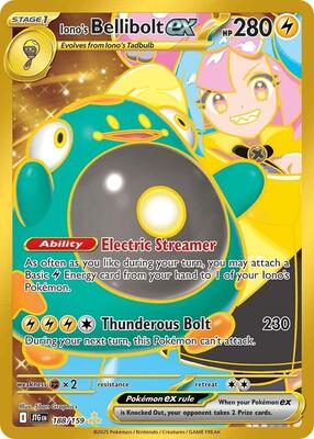 Iono's Bellibolt ex - 188/159 #188/159 — stock