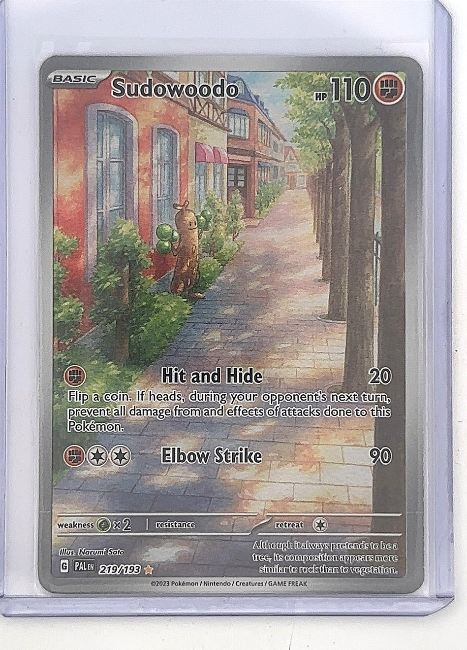 Sudowoodo - 219/193 #219/193 — front