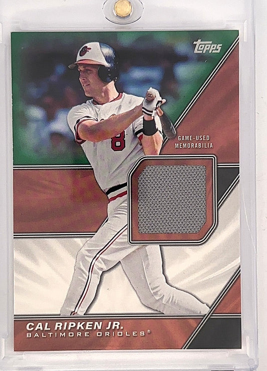 2026 Topps Series 2 Major League Materials Cal Ripken Jr. [Green] #MLM2-CRJ — front