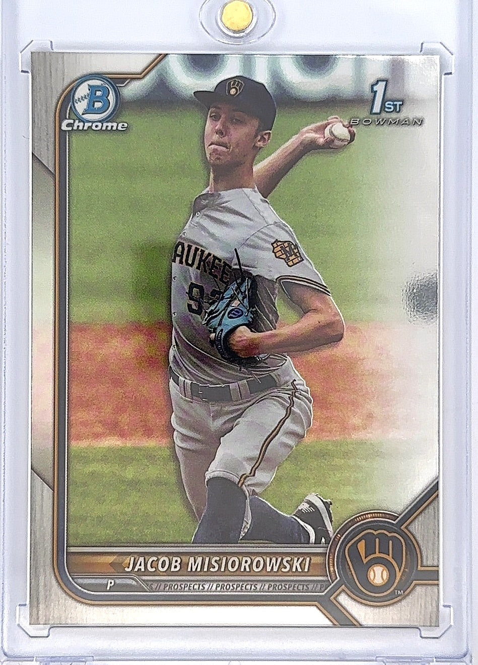 2022 Bowman Draft 1st Edition Jacob Misiorowski #BD-132 — front