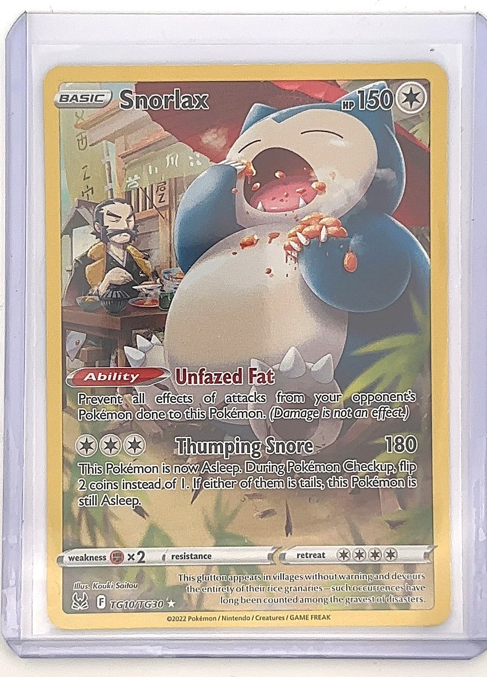 Snorlax #TG10/TG30 — front
