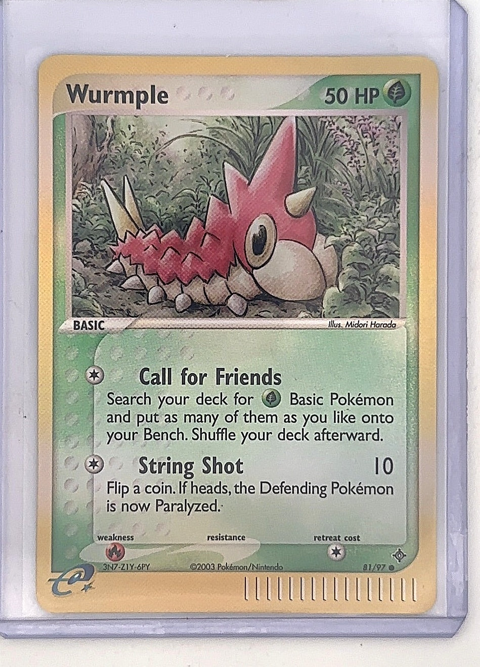 Wurmple #81/97 — front
