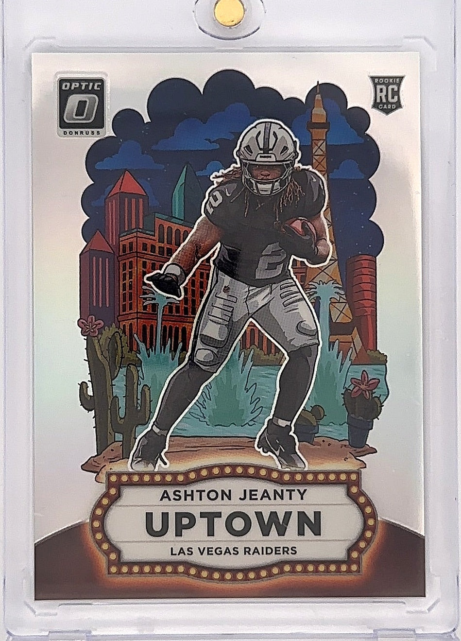 2025 Panini Donruss Optic Uptown Ashton Jeanty #2 — front