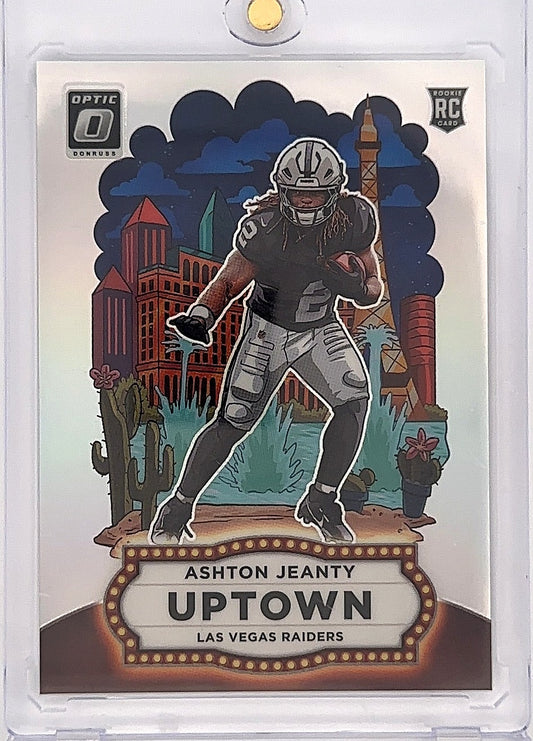 2025 Panini Donruss Optic Uptown Ashton Jeanty #2 — front