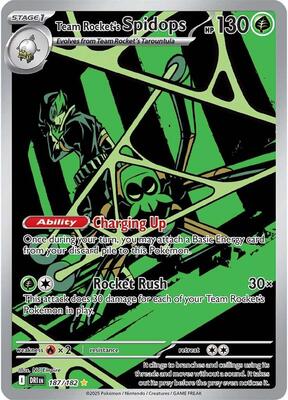 Team Rocket's Spidops - 187/182 #187/182 — stock