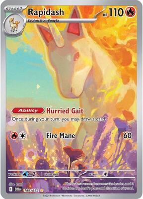 Rapidash - 189/182 #189/1824.79 — stock