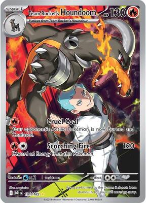 Team Rocket's Houndoom - 191/182 #191/182 — stock