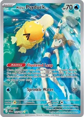 Misty's Psyduck - 193/182 #193/182 — stock