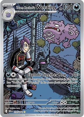 Team Rocket's Weezing - 199/182 #199/182 — stock