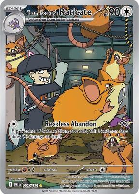 Team Rocket's Raticate - 202/182 #202/182 — stock